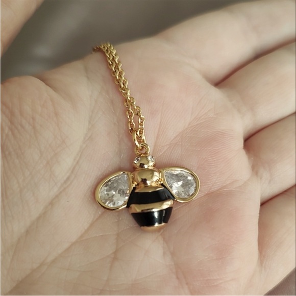 kate spade Jewelry - kate spade Gold and Black Bee Necklace